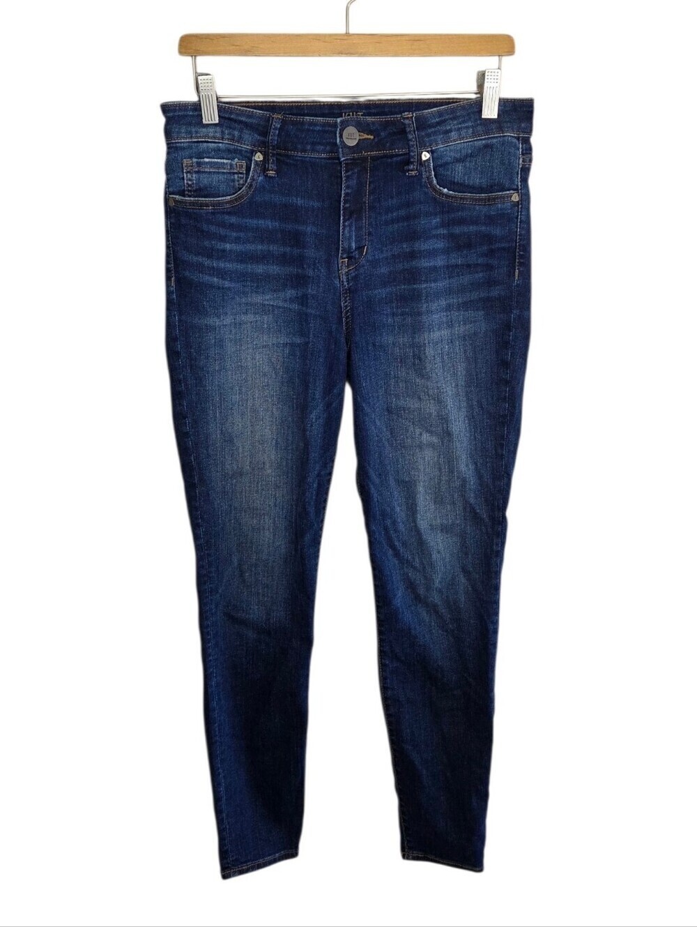 Kut From The Kloth High Rise Toothpick Skinny Ankle Jeans Size 8